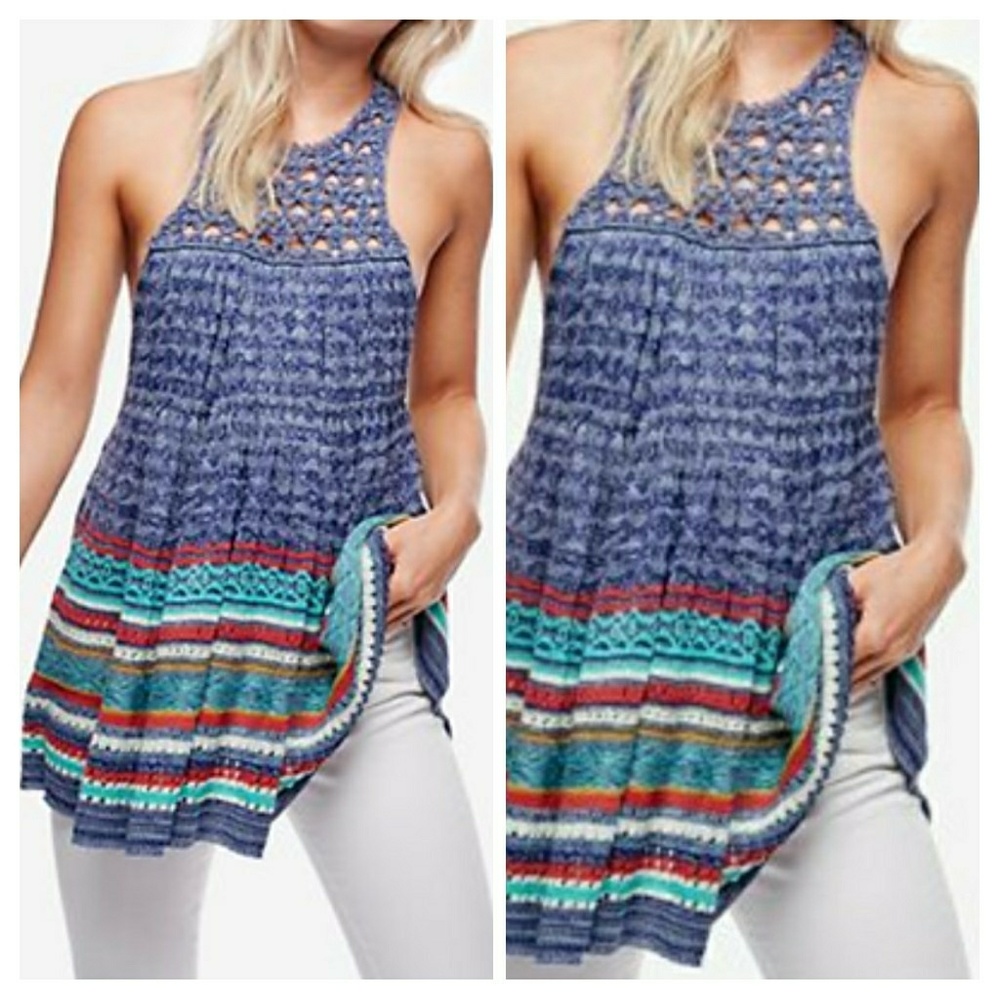 Free People Rear Hearts Tunic - Picture 3 of 7